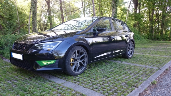 Seat Leon (5F1) mit Eibach Sportline Federn
